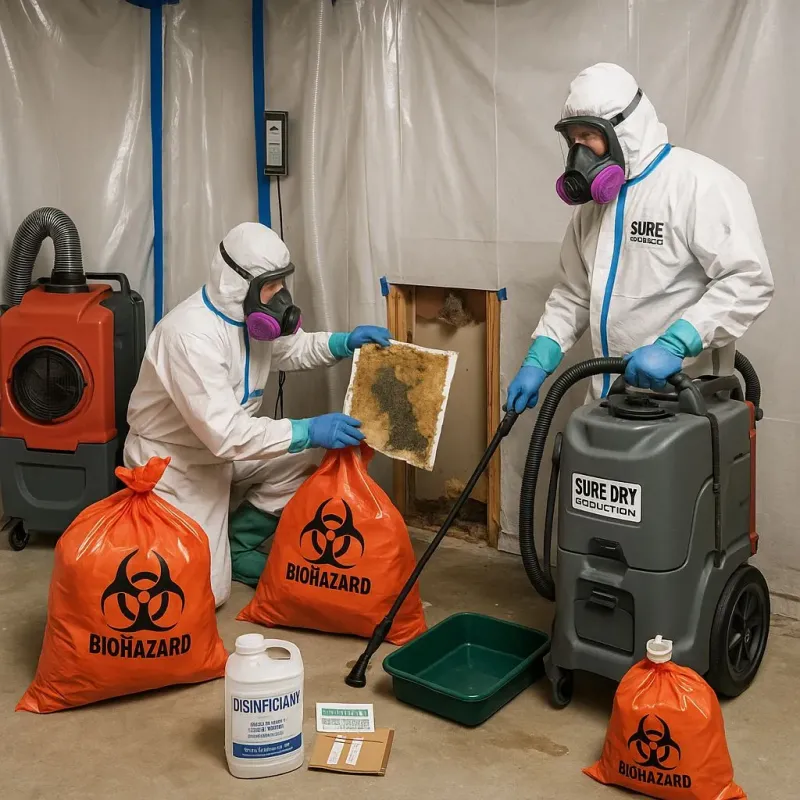 Contaminated Water Handling Protocols process in Lazy Mountain, AK